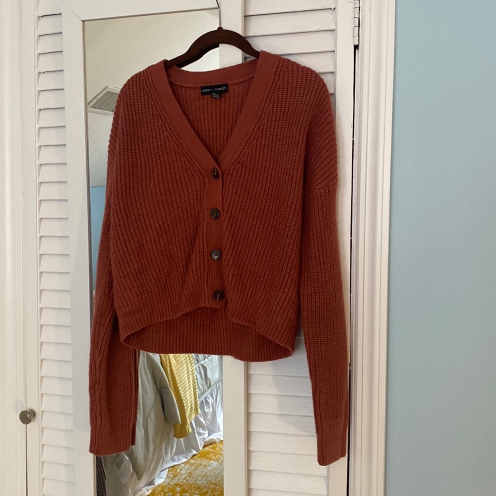 Button up sweater